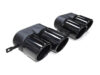 BMW 3 Series G20 G21 Stainless Steel GLOSS BLACK QUAD Exhaust Tips