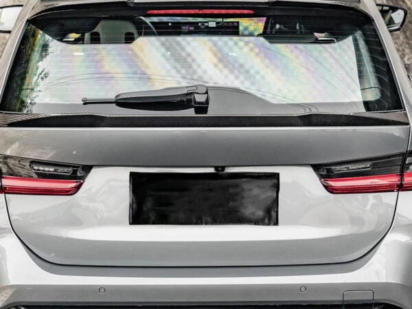 Alternative view of BMW G81 M3 Performance Style Prepreg CARBON FIBRE ROOF SPOILER