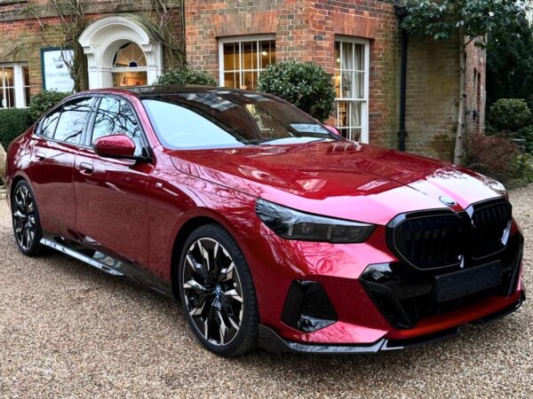 Alternative view of BMW 5 Series G60 Performance Style Prepreg CARBON FIBRE Side Skirts