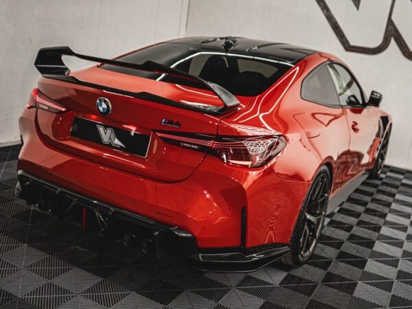 Alternative view of BMW G82 G83 M4 VAD Prepreg CARBON FIBRE Rear Corner Splitters