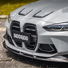 Sku sq carbon fiber hood vent trim g80 g82 7