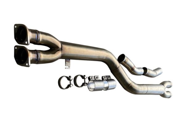 Alternative view of Active Autowerke BMW F97 X3M F98 X4M Signature Exhaust Midpipe