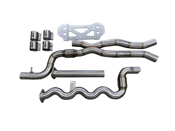 Alternative view of Active Autowerke BMW G80 G81 M3 G82 G83 M4 Gen 2 Equal Length Exhaust Midpipe