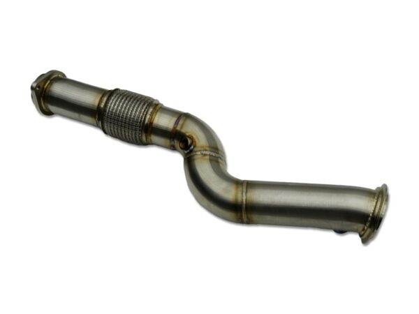 Alternative view of VA Motorsports BMW S58 CATLESS DOWNPIPES G87 M2 G80 G81 M3 G82 G83 M4