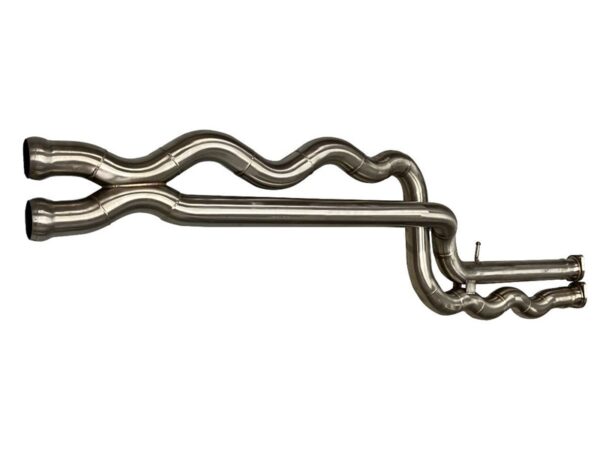 Alternative view of Active Autowerke BMW F80 M3 F82 F83 M4 Equal Length Gen 2 Midpipe