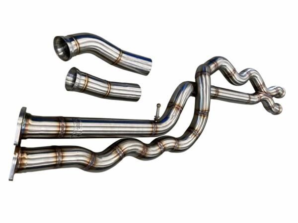 Alternative view of Active Autowerke BMW F87 M2C Equal Length Gen 2 Midpipe