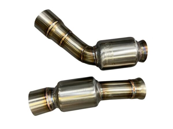 Alternative view of Active Autowerke BMW F87 M2C Connecting Pipes Equal Length Midpipe