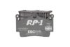 EBC DP81920RP1 RP-1 Rear Brake Pads For Porsche Boxster 981 982 987 Cayman 981C 982C 987C