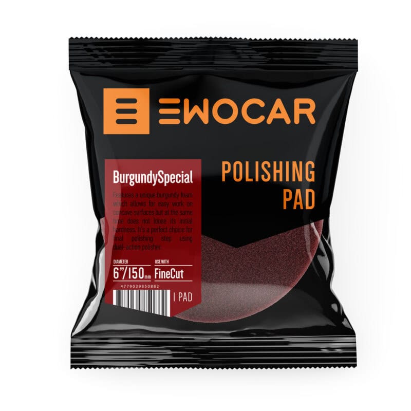 Ewocar burgundyspecial finishing pad