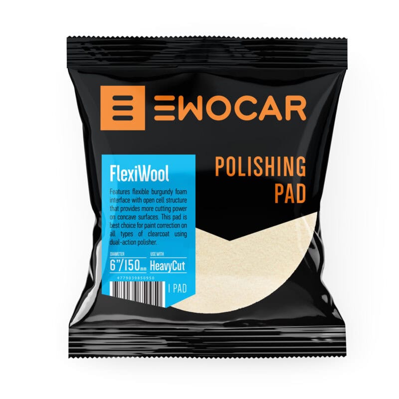 Ewocar flexiwool wool buffing pad