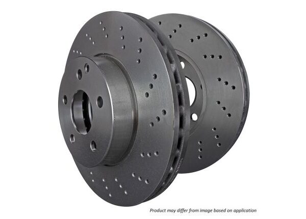 EBC D1065D Rear Drilled Standard Brake Discs for Porsche 911 996