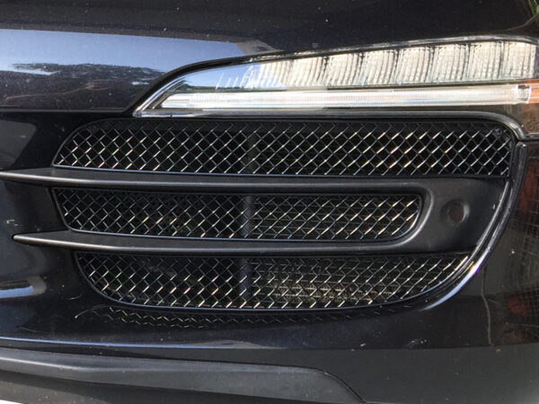 Porsche 991 4s outer grille set black with sensors 40860