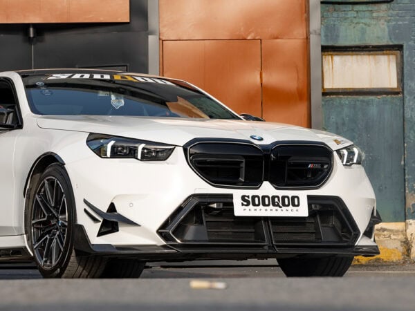 Alternative view of SOOQOO BMW G90 G99 M5 PREPREG CARBON FIBRE FRONT BUMPER CENTER TRIM