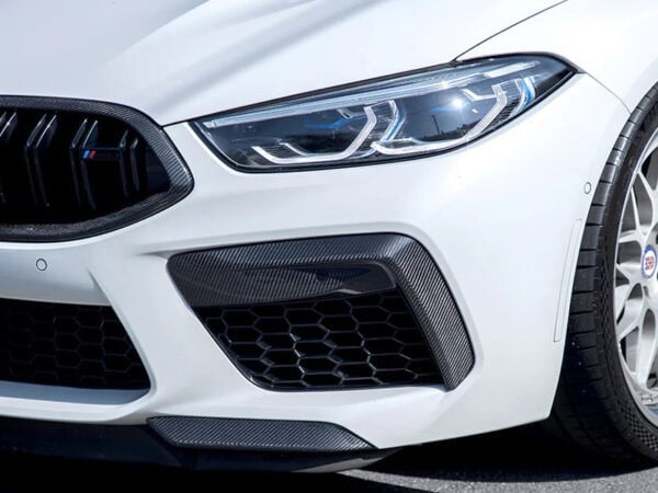 Alternative view of BMW F91 F92 F93 M8 Prepreg CARBON FIBRE Front Bumper Lower Trims