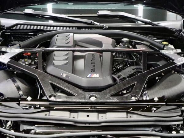 Alternative view of VA Motorsports BMW G80 G81 M3 G82 G83 M4 Prepreg CARBON FIBRE CSL Strut Brace