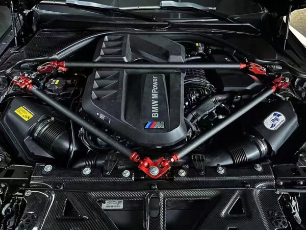 Alternative view of VA Motorsports BMW G80 G81 M3 G82 G83 M4 Prepreg CARBON FIBRE CLUBSPORT Strut Brace