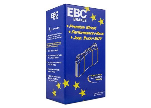 Alternative view of EBC DP42424R Yellowstuff Front Brake Pads For Mercedes-Benz AMG W177 V177 C118 X118 H247