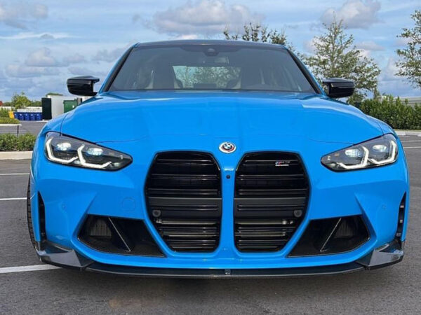 Alternative view of BMW G80 G81 G82 G83 M3 M4 SPL1 Style CARBON FIBRE Front Splitter