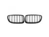 BMW 3 Series E90 E91 Double GLOSS BLACK Kidney Grille