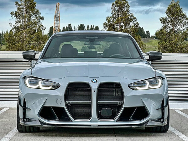 Alternative view of BMW G80 G81 G82 G83 M3 M4 Prepreg CARBON FIBRE GT3 Style Kidney Grille