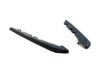 Maxton Design Gloss Black Rear Corner Splitters For BMW 3 Series E91 LCI