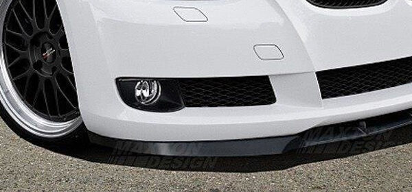 Alternative view of Maxton Design Gloss Black Front Splitter For BMW 3 Series E92 E93 Pre LCI