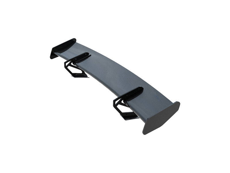 Maxton design prepreg carbon fibre spoiler with upper swan mounting v. 2 for porsche 718 cayman 982c