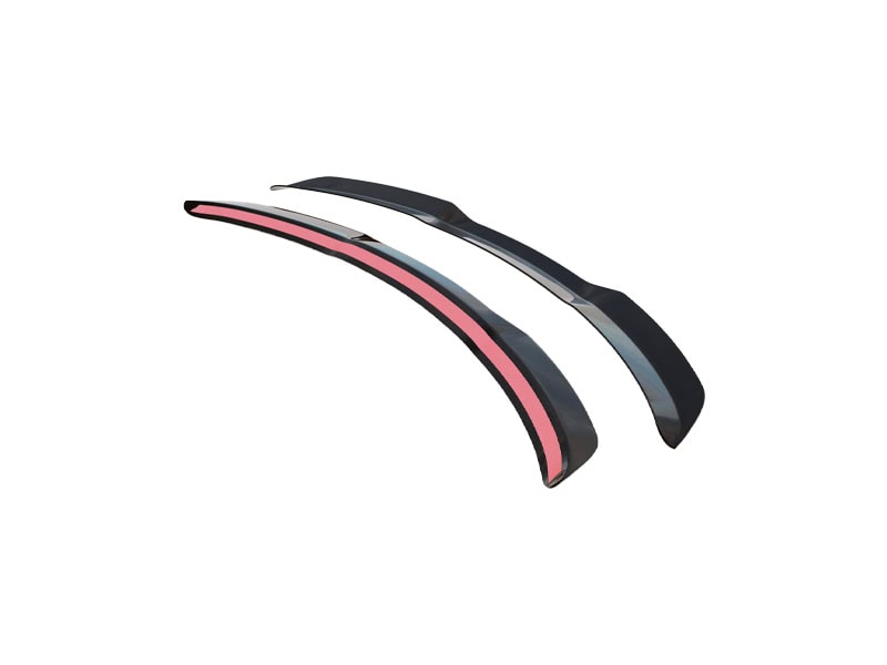 Maxton design gloss black roof spoiler for mercedes-benz w176