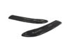 Maxton Design Gloss Black Rear Corner Splitters For Mercedes-Benz AMG W204