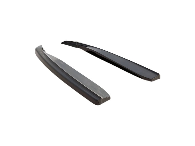 Maxton design gloss black rear corner splitters for mercedes-benz amg c63 s205