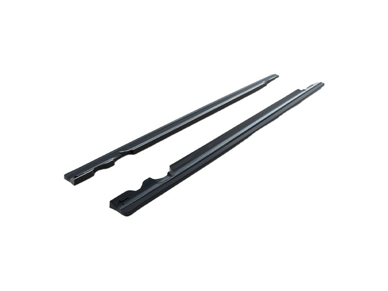 Maxton design gloss black side skirts for mercedes-benz amg w205