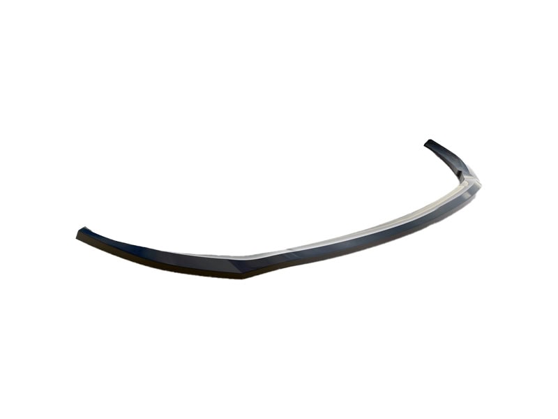 Maxton design gloss black front splitter v. 1 for mercedes-benz amg w205 c205 s205 lci