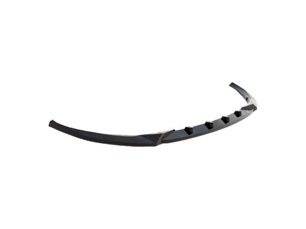 Maxton Design Gloss Black Front Splitter V.2 For Mercedes-Benz AMG W205 C205 S205 LCI