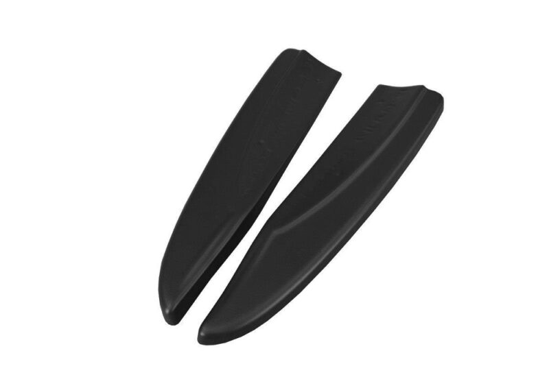 Maxton design gloss black rear corner splitters for mercedes-benz amg a45 c117 lci