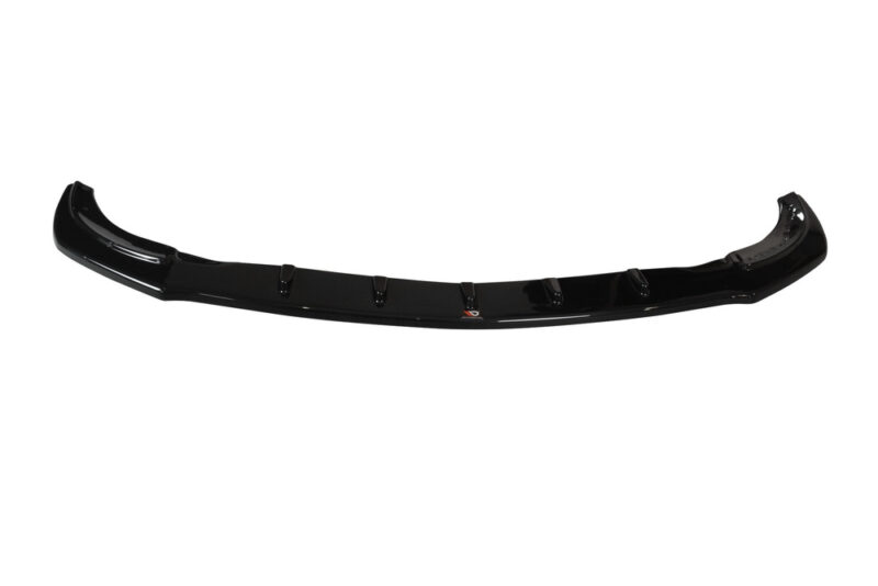 Maxton design gloss black front splitter v. 1 for mercedes-benz amg cla c117 lci