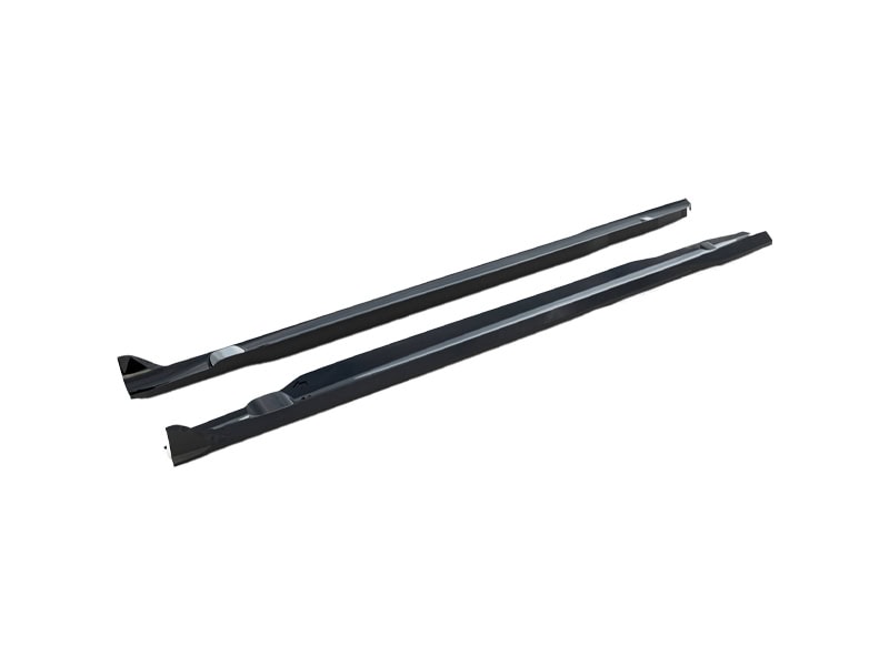 Maxton design gloss black side skirts for mercedes-benz amg cle53 c236