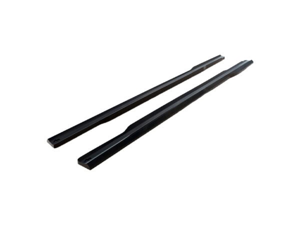 Maxton Design Gloss Black Side Skirts For Mercedes-Benz AMG C236