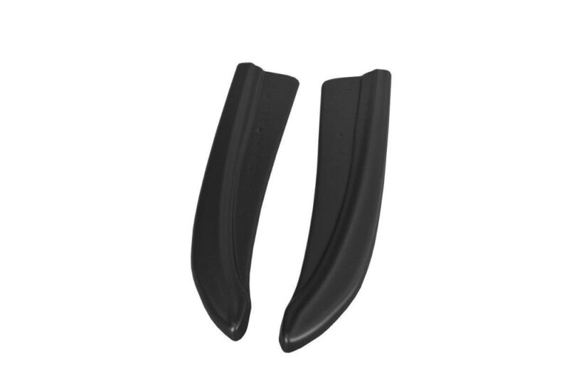 Maxton design gloss black rear corner splitters for mercedes-benz amg cls55 c219