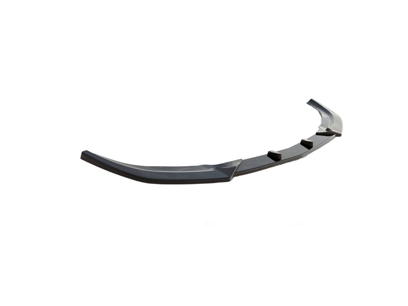 Maxton design gloss black front splitter for mercedes-benz amg e63 w212 lci