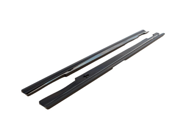 Maxton Design Gloss Black Side Skirts For Mercedes-Benz AMG E63 W212 LCI
