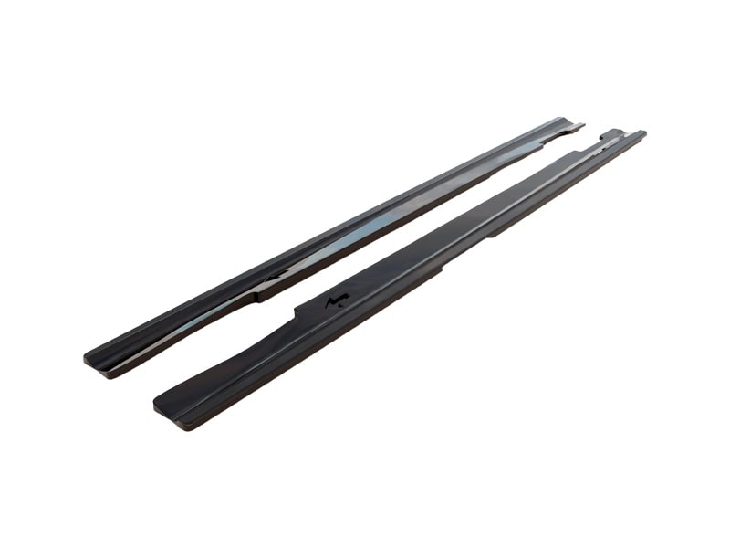 Maxton design gloss black side skirts for mercedes-benz amg e63 w212 lci