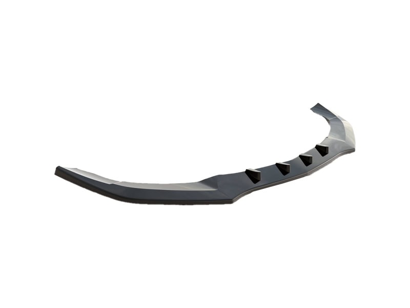 Maxton design gloss black front splitter v. 1 for mercedes-benz amg w212 lci