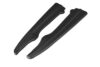 Maxton Design Gloss Black Rear Corner Splitters for Mercedes-Benz C207 LCI