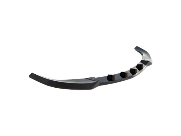 Maxton Design Gloss Black Front Splitter For Mercedes-Benz W212 LCI