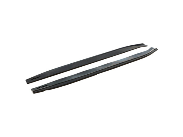 Maxton Design Gloss Black Side Skirts V.1 For Mercedes-Benz AMG C253 LCI