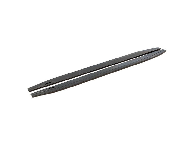 Maxton design gloss black side skirts for mercedes-benz amg x167