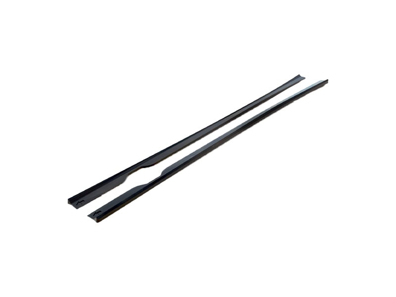 Maxton design gloss black side skirts for mercedes-benz amg w222