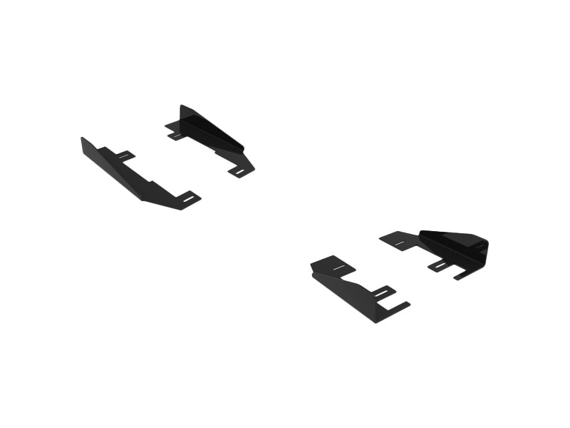 Maxton design gloss black side flaps for mercedes-benz amg c63 w205 lci