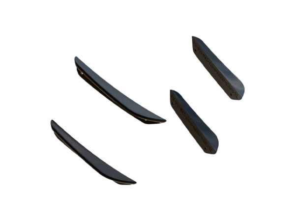 Maxton Design Gloss Black Front Bumper Canards For Porsche 911 Carrera Aero 992