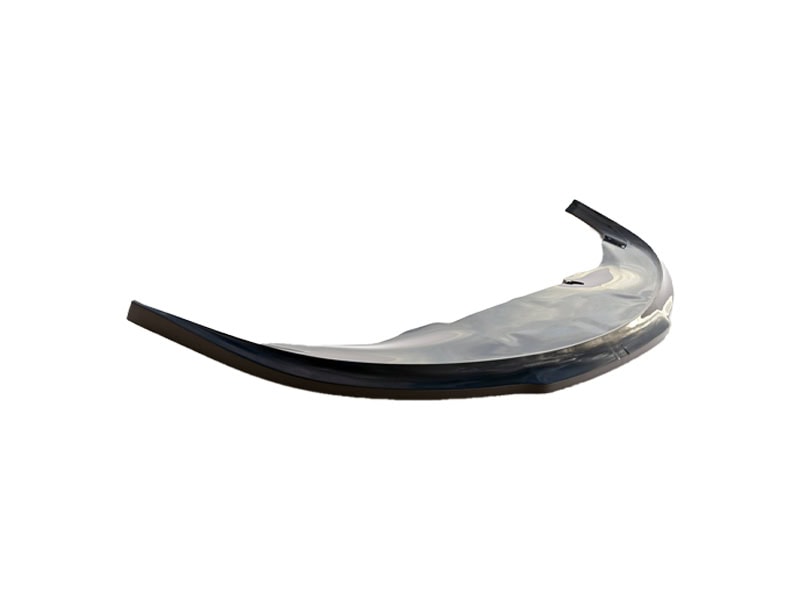 Maxton design gloss black front splitter for porsche boxster 987